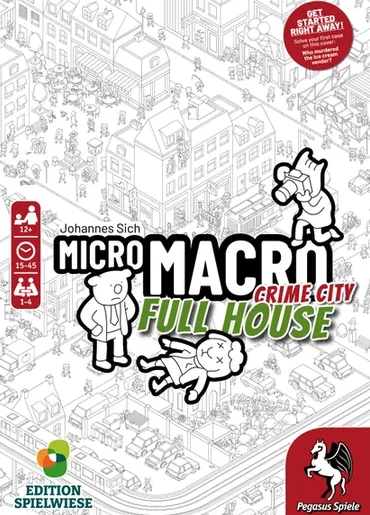 MicroMacro: Full House board game cover