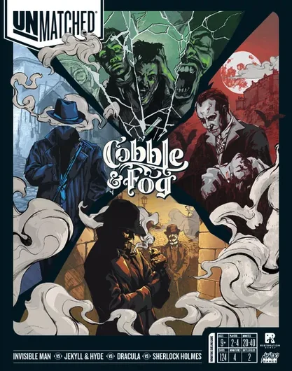 Unmatched: Cobble & Fog board game cover